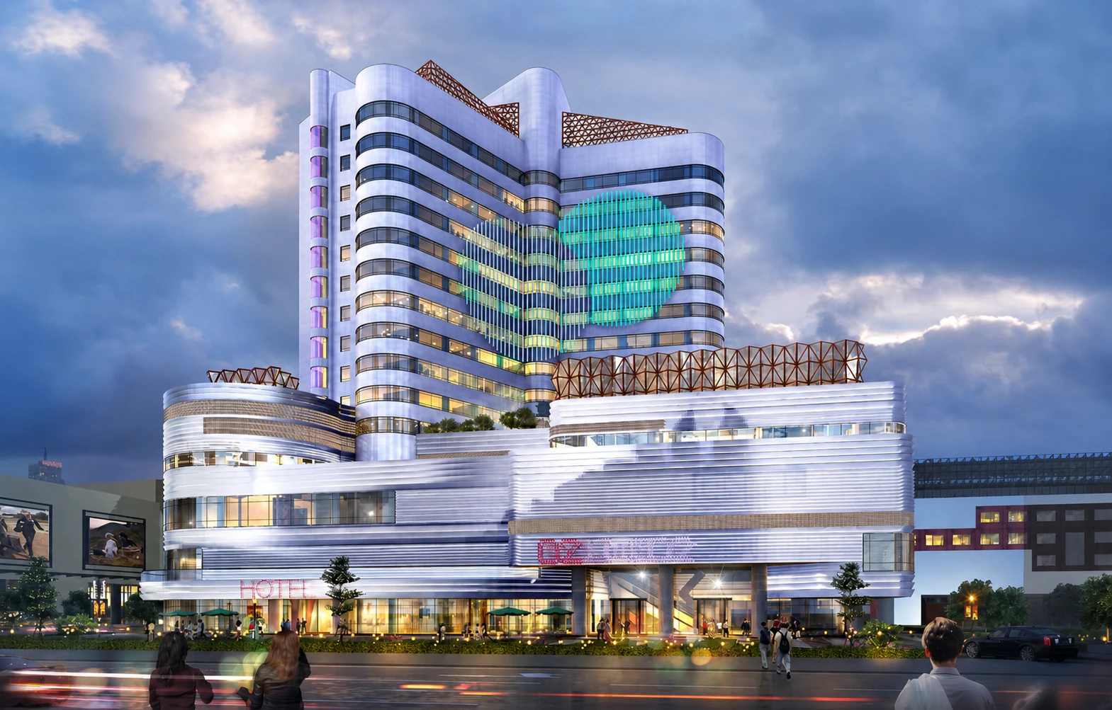 Amber Oriental Hotel project view 6